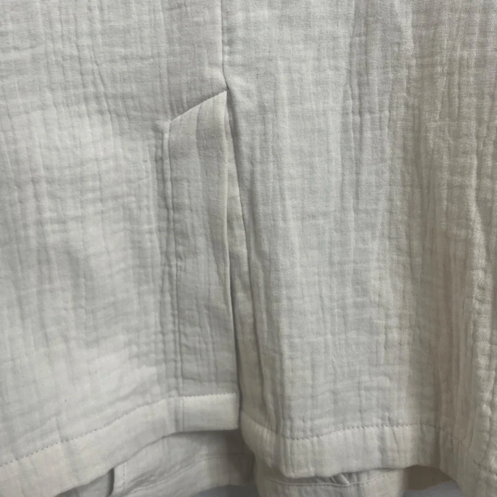a.n.a A New Approach Cream Lightweight Blazer Jacket L - Picture 12 of 12